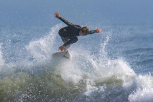 Surfing Rincon Point
